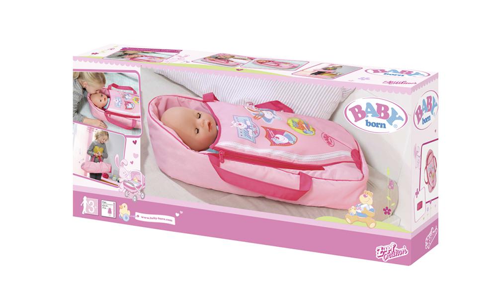Спальный мешок-переноска для куклы Baby born  